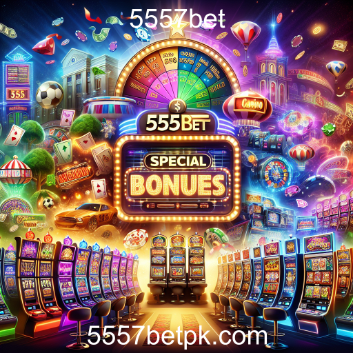 Descubra os Bônus Especiais no 5557bet: Jogos e Oportunidades Incríveis!